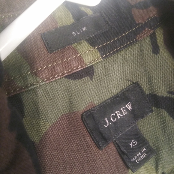 J.Crew Slim Button Down Camo Shirt - Picture 5 of 5
